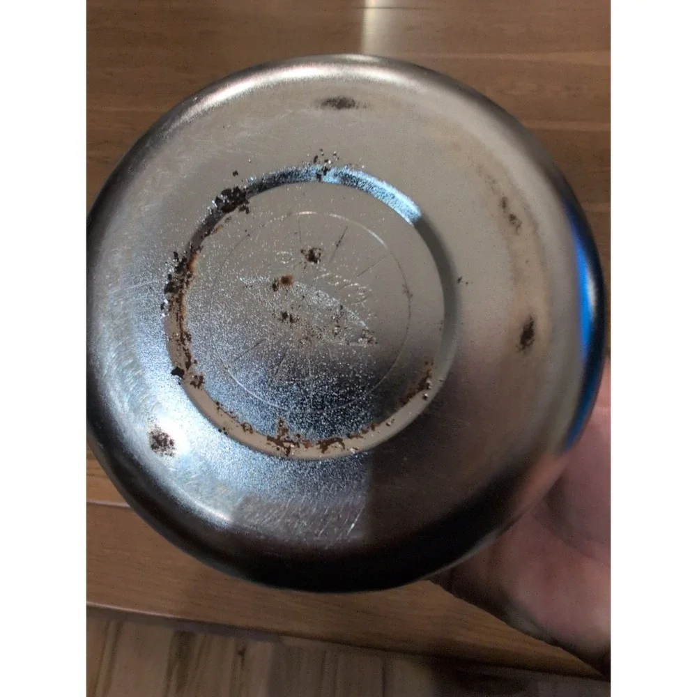 Vntg Ereredy MCM Aluminum‎ Canisters Set of 4 Flour Sugar Coffee & Tea W / Lids